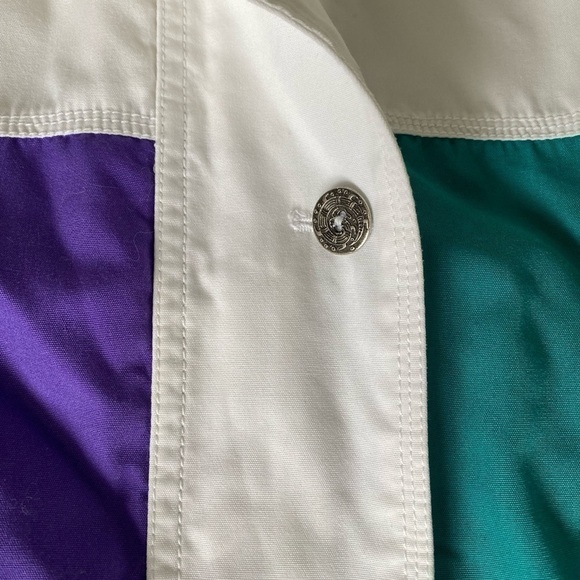 Vintage Mulberry Street Womens 80s Lined Wind Breaker Parachute Jacket Size XL - Picture 9 of 13